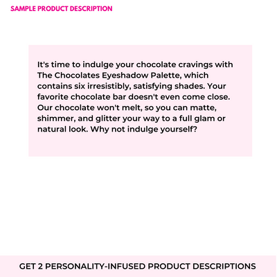 Product Descriptions (Done for You)